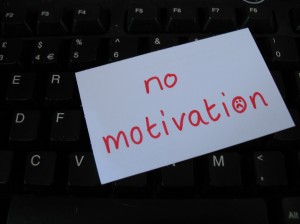 no motivation